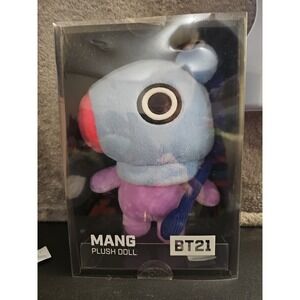 BT21 Plush MANG 10" Stuffed Animal Toy Pink Purple Viral